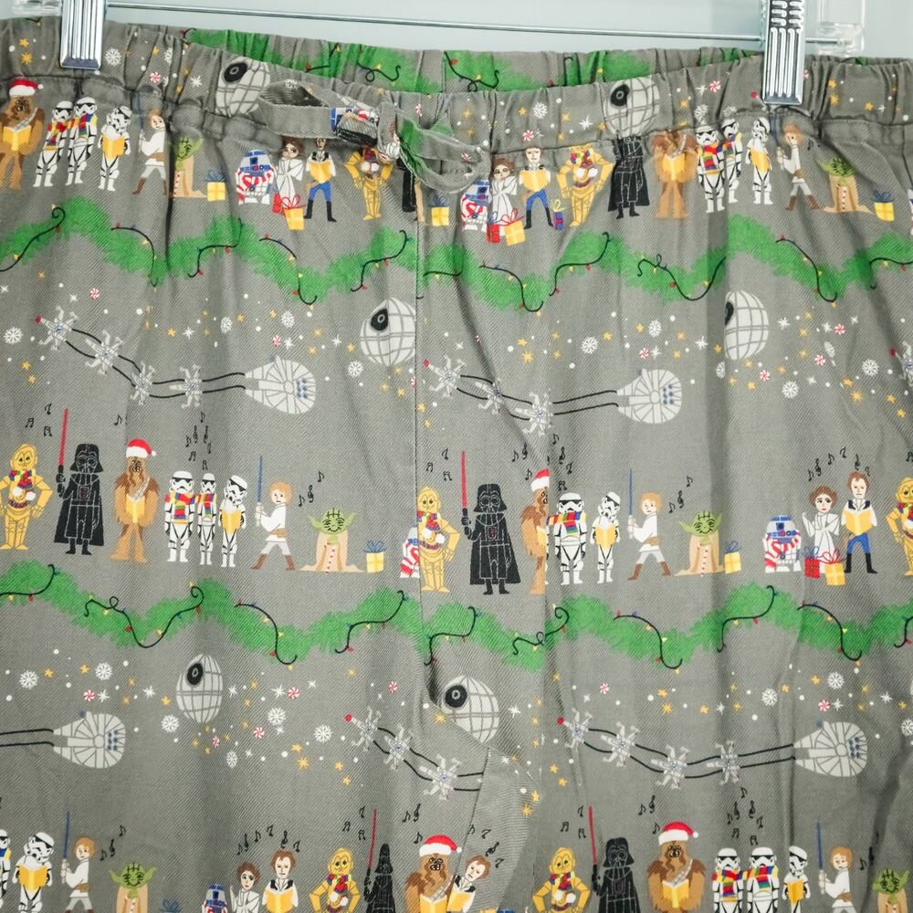 Hanna Andersson Star Wars Size Medium M Darth Vader Character Print Pajama Pants - Picture 3 of 9